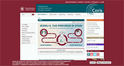 Desktop Screenshot of coris.uniroma1.it