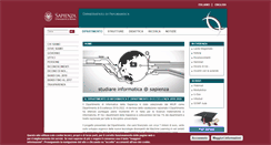 Desktop Screenshot of di.uniroma1.it