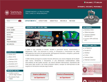 Tablet Screenshot of dma.uniroma1.it