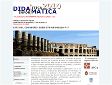 Tablet Screenshot of didamatica2010.di.uniroma1.it