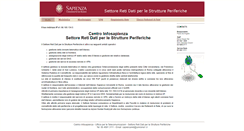 Desktop Screenshot of infosapienza.uniroma1.it