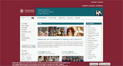 Desktop Screenshot of dass.uniroma1.it