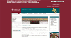 Desktop Screenshot of chem.uniroma1.it