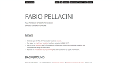 Desktop Screenshot of pellacini.di.uniroma1.it